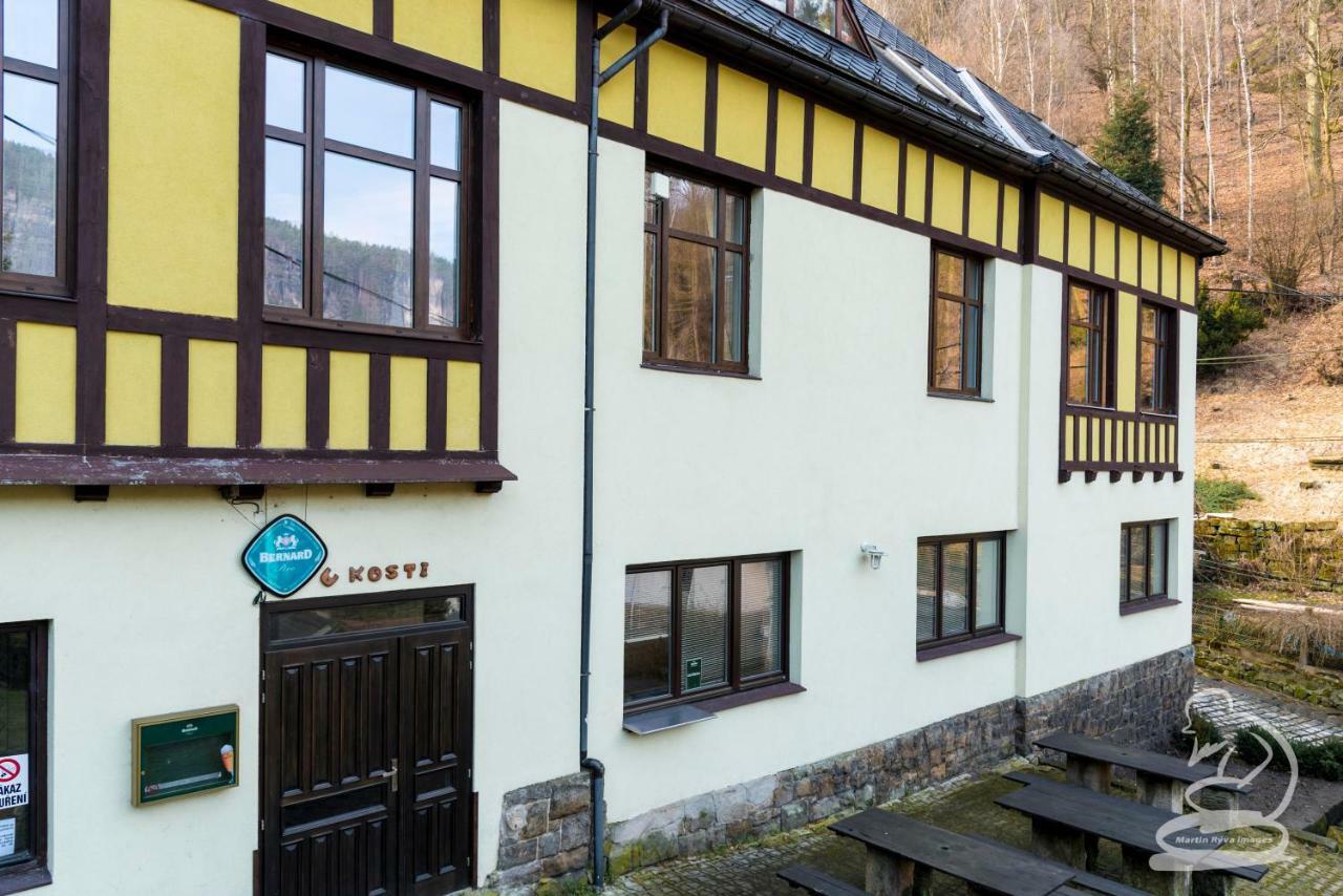 U Kosti - Bohemian Switzerland Daire Decin Dış mekan fotoğraf